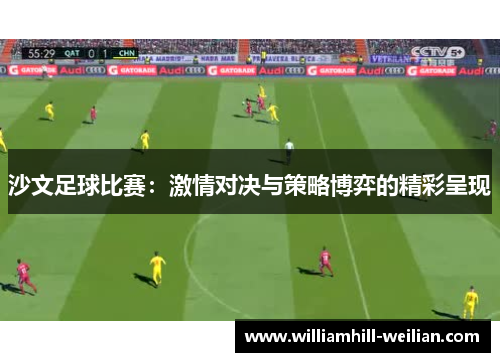 沙文足球比赛：激情对决与策略博弈的精彩呈现